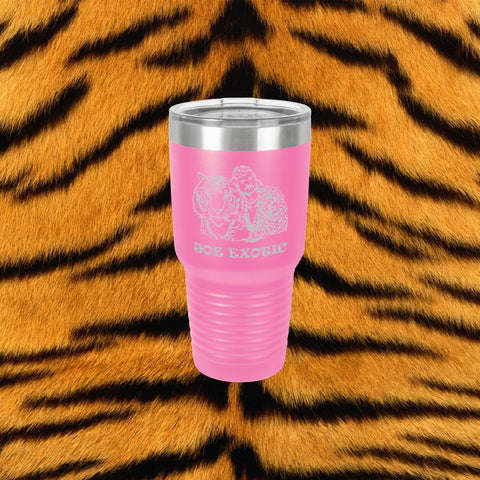 Joe Exotic Laser Engraved 30 Oz Stainless Insulated Tumbler