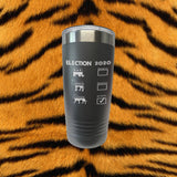 Joe Exotic Tiger King Laser Engraved 20 Oz Stainless Insulated Tumbler